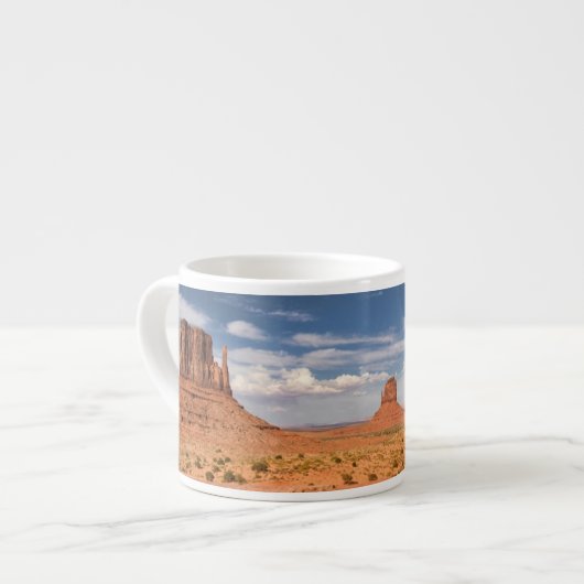 Tasse Expresso Vue des mitaines, vallée de monument (Devant gauche)