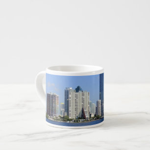 Tasse Expresso Vue d'horizon de Miami