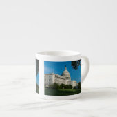 Tasse Expresso Vue occidentale de bâtiment de capitol (Devant droit)
