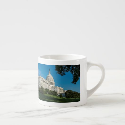 Tasse Expresso Vue occidentale de bâtiment de capitol (Droite)
