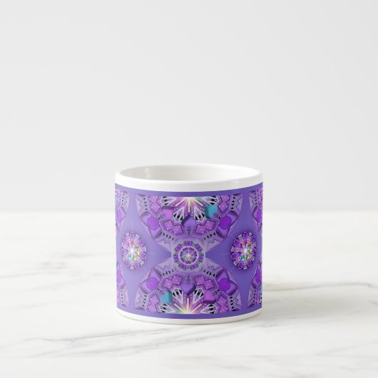 Tasse Expresso W2 pourpre (Devant)