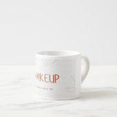 Tasse Expresso Wake up Espresso cup - motivational coffee design (Devant droit)