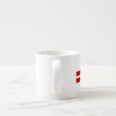 Tasse Expresso Washington, drapeau de C.C (Dos)