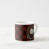 Tasse Expresso Westie sur canapé (Devant droit)