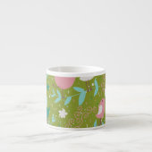 Tasse Expresso Whimsy Tweety Birds on Vines (Devant)