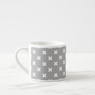 Tasse Expresso White cross stitches