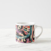 Tasse Expresso "Wild" Original Abstrait (Droite)