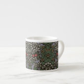 Tasse Expresso William Morris Blackthorn Tapestry Floral (Devant droit)