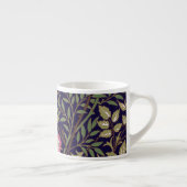 Tasse Expresso William Morris Briquet Floral Art nouveau (Droite)