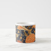 Tasse Expresso William Morris Cray Floral Art nouveau Motif (Devant)