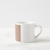 Tasse Expresso William Morris Fleur de pavot rose Floral (Droite)