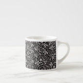 Tasse Expresso William Morris Motif de la feuille de vigne (Droite)
