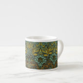 Tasse Expresso William Morris Peacock Dragon Fond d'écran (Devant droit)
