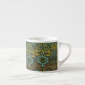 Tasse Expresso William Morris Peacock Dragon Fond d'écran (Droite)