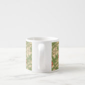 Tasse Expresso William Morris Trellis Design classique de papier  (Dos)
