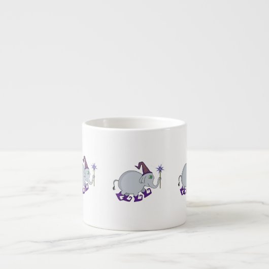 Tasse Expresso Wizard Elephant (Devant)