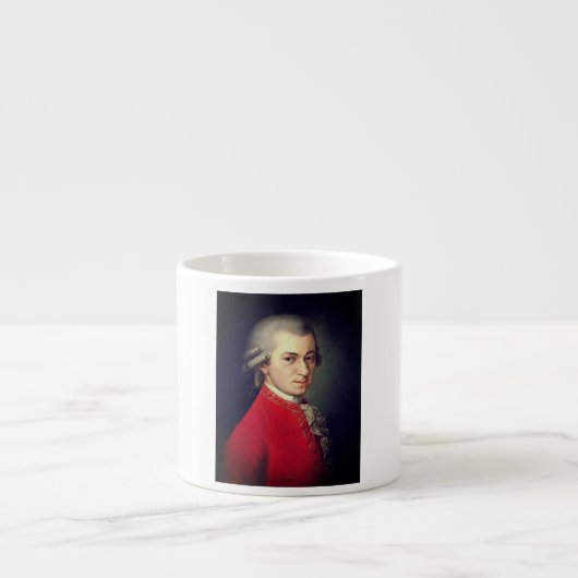 Tasse Expresso Wolfgang Amadeus Mozart (Devant)