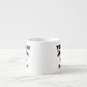 Tasse Expresso Yee Haw Je suis un T-shirts et cadeaux Papaw (Devant)