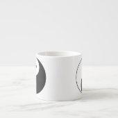 Tasse Expresso "Yin Yang " (Devant)