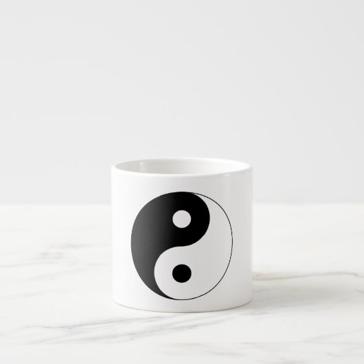 Tasse Expresso Yin Yang (Devant)