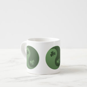 Tasse Expresso Yin Yang Shamrocks