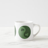 Tasse Expresso Yin Yang Shamrocks (Droite)