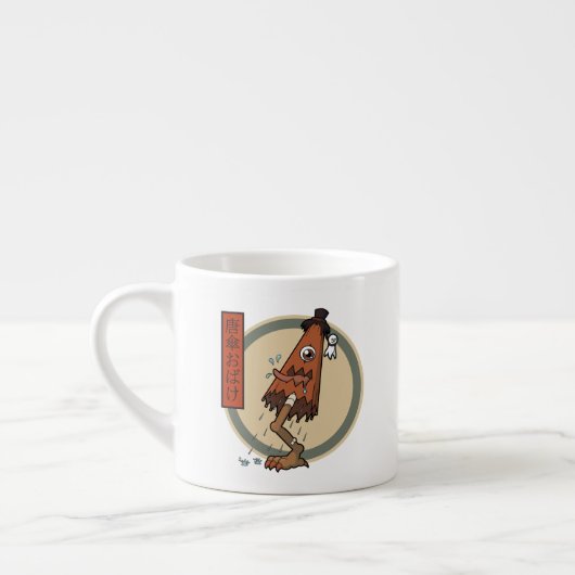 Tasse Expresso Yokai classique Karakasa-obake - Folklore japonais (Gauche)