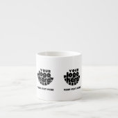 Tasse Expresso Your Logo Here Company Branded Business Coperate (Devant)