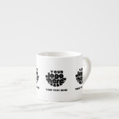 Tasse Expresso Your Logo Here Company Branded Business Coperate (Devant droit)