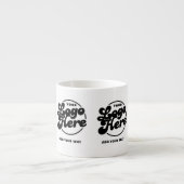 Tasse Expresso Your Logo Here Company Branded Business Coperate (Devant)