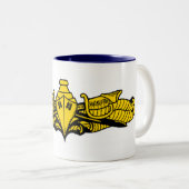 Tasse extérieure de Pin de dirigeant de guerre - (Devant droit)