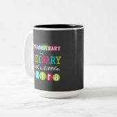 Tasse extraordinaire de tableau de citation de (Devant gauche)