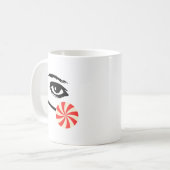 Tasse Eye Candy drôle pour hommes (Devant gauche)