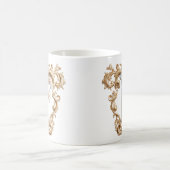 Tasse 'F' baroque pour une princesse du café (Centre)