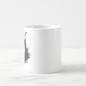 Tasse "F-CAW-F" Chat Drôle et Grincheux (Centre)