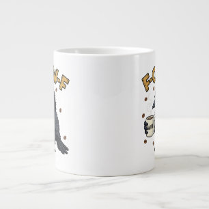 Tasse F-CAW-F Corbeau Tasse de café drôle F Caw