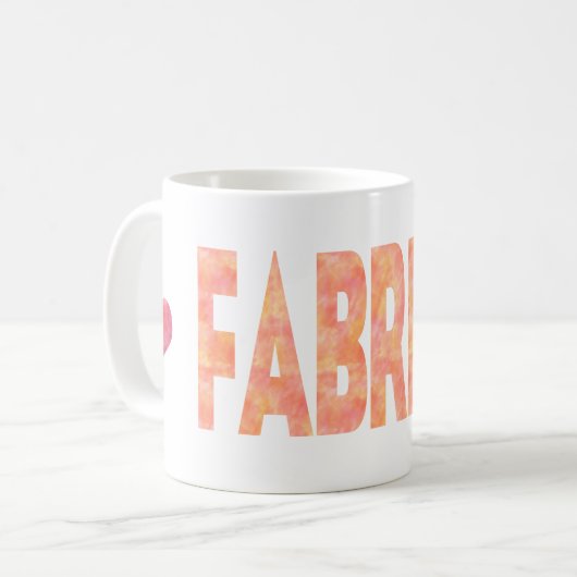 Tasse Fabrice (Devant gauche)
