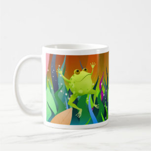 Tasse fabuleuse de grenouille