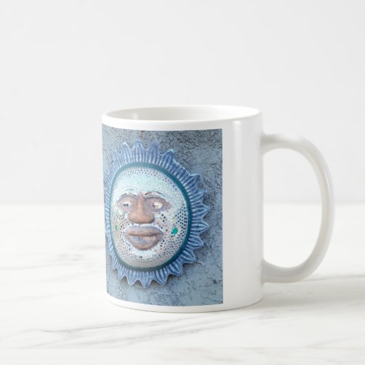 tasse face soleil miroir bleu (Droite)