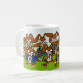 Tasse fâchée de lapin - fonte 2007 (Devant gauche)