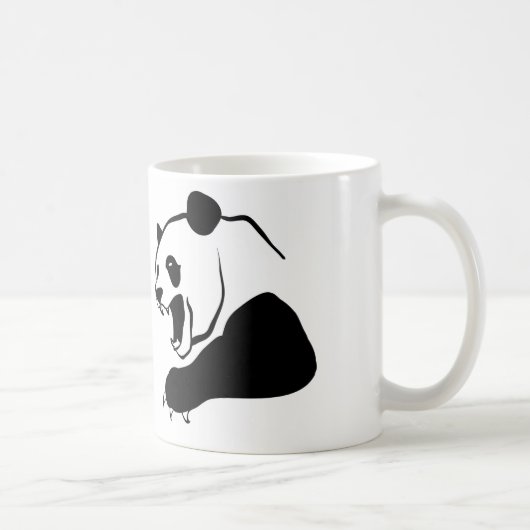 tasse fâchée de panda (Droite)