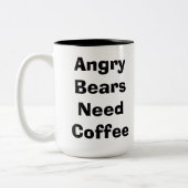 Tasse fâchée d'ours (Gauche)