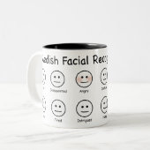 Tasse faciale suédoise d'échelle de reconnaissance (Devant gauche)