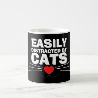 Tasse facilement distraite par les chats | Nous so