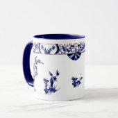 Tasse Faience Japon Grande (Devant gauche)