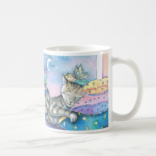 Tasse Fairy Cat par Molly Harrison (Droite)