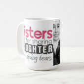 tasse faite sur commande combinée de soeurs du (Devant gauche)