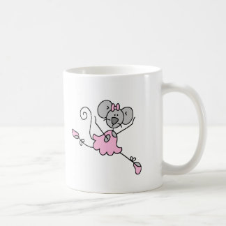 Tasse faite sur commande de ballerine de souris