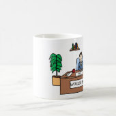 Tasse faite sur commande de bande dessinée du (Centre)