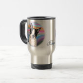 Tasse faite sur commande de Boston Terrier (Devant gauche)